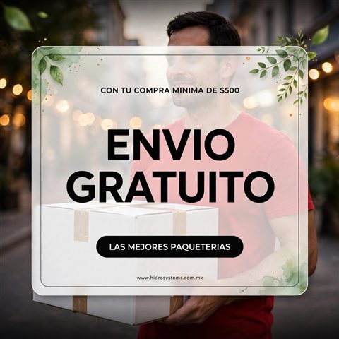 Con tu compra mínima de $500, envío gratuito con las mejores paqueterías